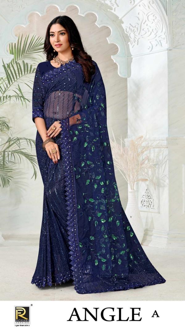 Ronisha Angle Exclusive Fancy  Designer Saree Collection